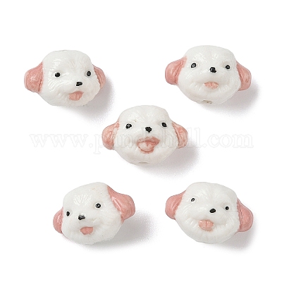 Фарфоровые бусины ручной работы PORC-K003-06B-1