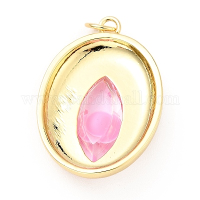 Стойки обшивки латунь кубического циркония подвески KK-E015-10G-01-1