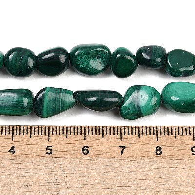 Природного малахита бисер нитей G-L493-42A-1