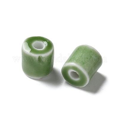 Фарфоровые бусины ручной работы X1-PORC-L080-I16-1