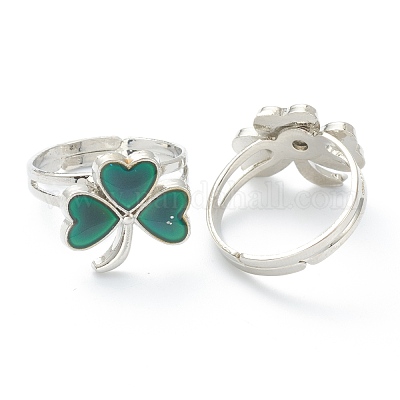 Регулируемые железные кольца палец RJEW-B032-05P-1