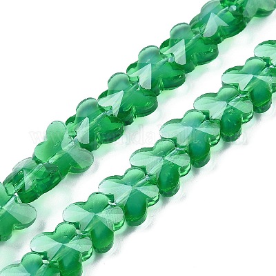 Прозрачные стеклянные бусины&nbsp;EGLA-L045-I-C03-1