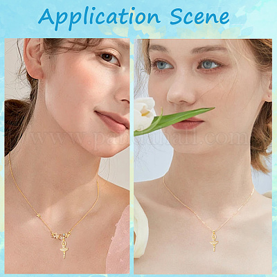 6шт латунные подвески с микропаве и кубическим цирконием KK-BBC0020-21-1