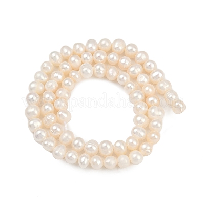 Нити натуральных культивированных жемчужин PEAR-I007-07V-01-1