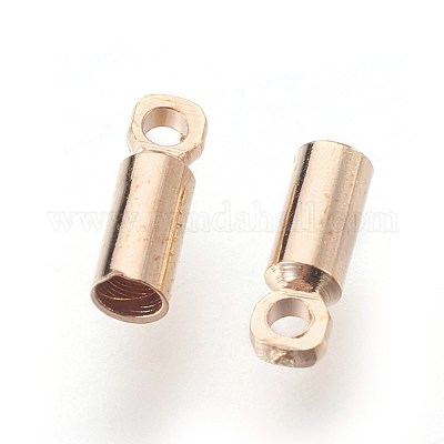 Brass Leather Cord End Cap Inside Diameter 1.5mm