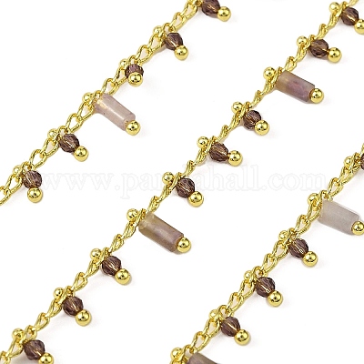 Цепи из латунных звеньев ручной работы CHC-L053-12G-01-1