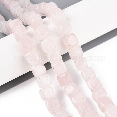 Природного розового кварца нитей бисера G-T139-91-1