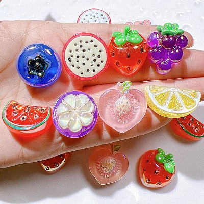 Непрозрачные кабошоны из смолы PW-WGFB41B-01-1