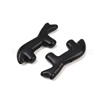 Синтетические бирюзовые бусины&nbsp;G-B158-01J-1