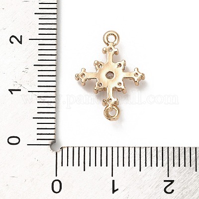 Латунные прозрачные подвески из кубического циркония KK-P301-03E-G-1