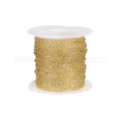 Железные кабельные цепи с латунным покрытием CH-CJ0001-02G-1