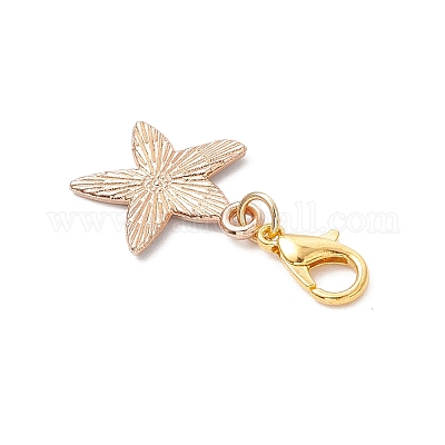 8 шт. подвеска в виде морского животного из сплава с эмалью HJEW-JM03655-1