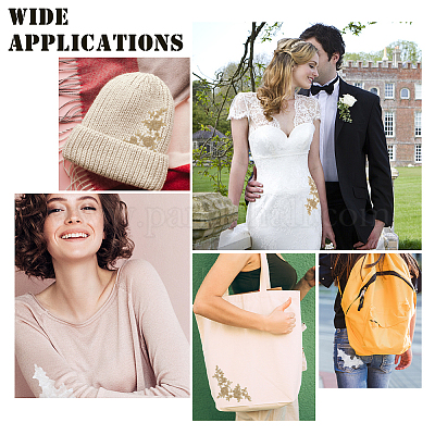 8 шт. 2-х цветные полиэстеровые аппликации с компьютерной вышивкой FIND-NB0003-60-1