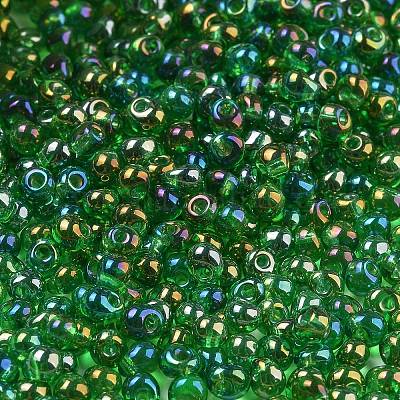 6/0 внутренний цвет стеклянных бусин с бахромой SEED-A034-03G-1