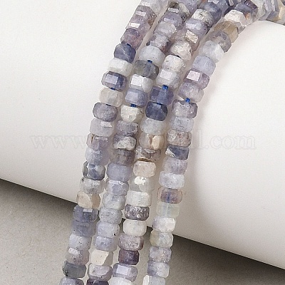 Природные иолит нитей бисера&nbsp;G-G345-C06-2x4mm-1