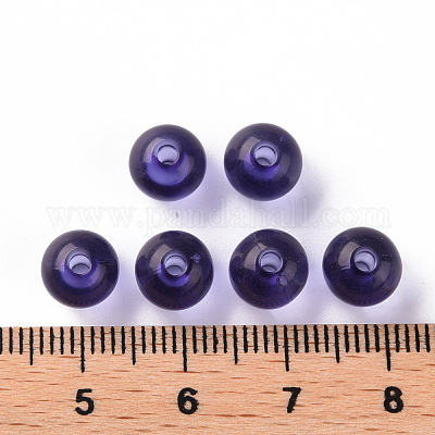 Прозрачные акриловые бусины MACR-S370-A8mm-752-1