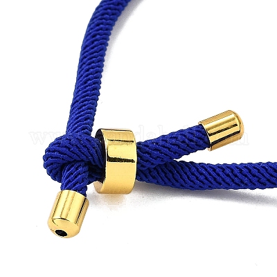 Плетеный браслет из нейлонового шнура MAK-A017-D03-34G-1