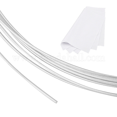 2м 925 серебряных полных жестких провода STER-PH0002-13B-1