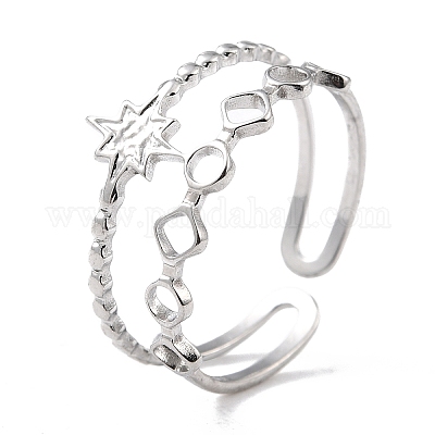 Кольца из нержавеющей стали 304 RJEW-L102-26-1