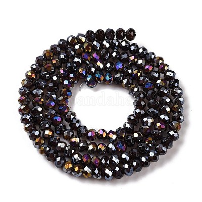 Запекание гальванических нитей стеклянных бусин DGLA-A039-J4mm-B20-1