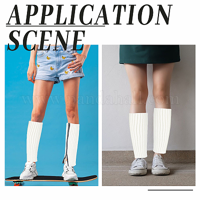 Рукава для ног из акриловых волокон AJEW-WH20072-16B-1