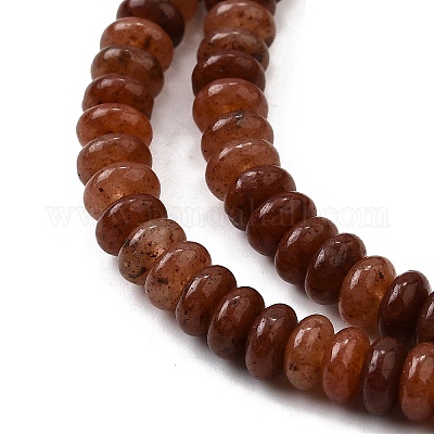 Природных фиолетовых авантюрин бисер нитей G-S366-132-1