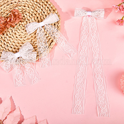 1 коробка заколок-бантов из полиэфирного сплава&nbsp;PHAR-CN0001-03-1