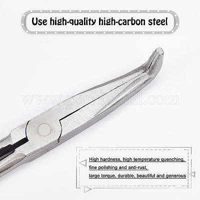 Wholesale High Carbon Steel Bent Needle Nose Pliers 