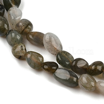 Природные лабрадорита бисер нитей G-C250-03-1