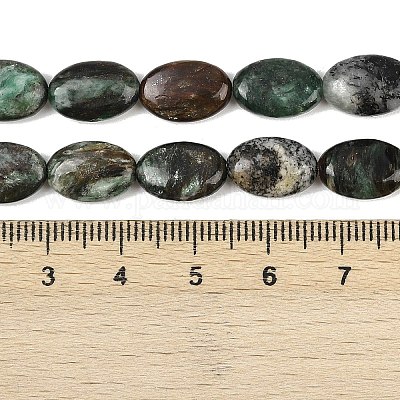 Природный берилл бисер пряди G-S396-01A-8x12-1