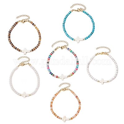 Браслеты из натуральных и синтетических драгоценных камней для женщин и мужчин BJEW-JB11467-1