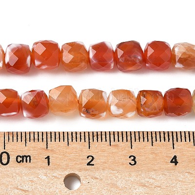 Природные пожары треск агат бисер нитей G-H078-C49-6mm-04-1