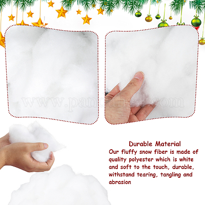 1 мешок полиэфирного волокна наполнитель для игрушек подушек кукол вставка&nbsp;DIY-SP0005-88-1