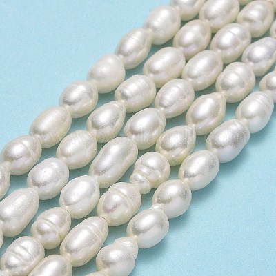 Brins de perles de culture d'eau douce naturelles&nbsp;PEAR-J006-16A-01-1