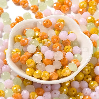 Стеклянные бусины EGLA-A034-SM8mm-28-1