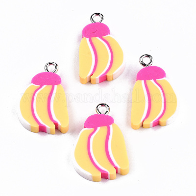 Полимерной глины ручной работы подвески&nbsp;LS-CLAY-T016-76-1