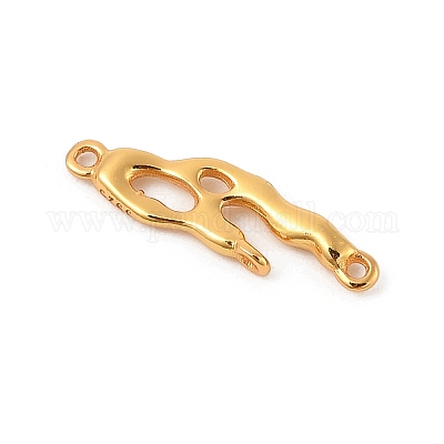 925 звено для люстры неправильной формы из стерлингового серебра STER-D288-01G-1