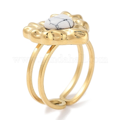 Ионное покрытие (IP) кольцо из нержавеющей стали 304 RJEW-B059-04G-04-1