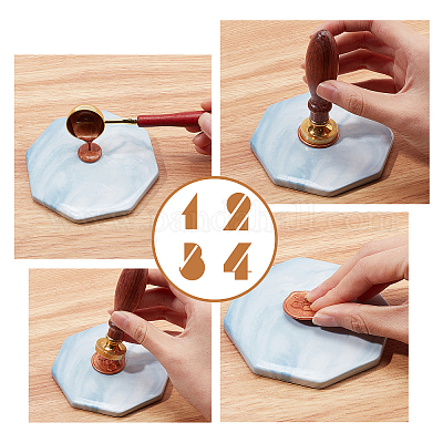 8шт. 8 стиля деревянной ручки AJEW-CP0004-49-1