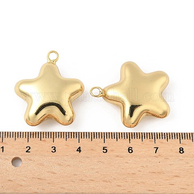 Звезда латуни подвески KK-M327-08A-G-1