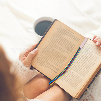 Закладка из искусственной кожи AJEW-WH0696-020C-1