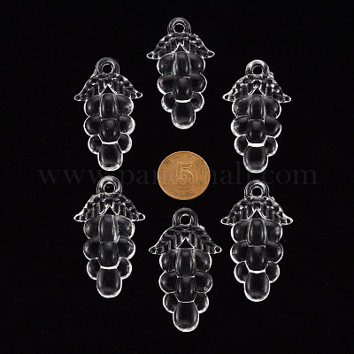 Осенняя тема прозрачные акриловые бусины TACR-S154-60B-205-1