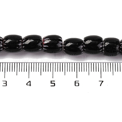 Бусы лэмпворк ручной работы LAMP-K041-01B-01-1