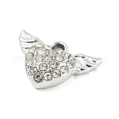 Подвески со стразами из сплава с ультрафиолетовым покрытием PALLOY-D026-06P-1