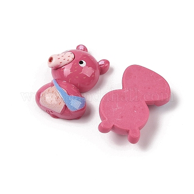 Кабошоны из непрозрачной смолы для декодирования животных RESI-Q230-08B-1