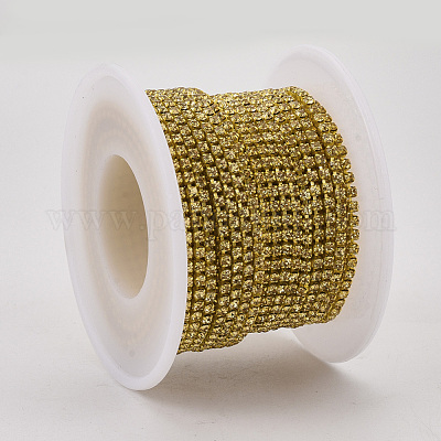 Электрофорез железные стразы цепочки из страз CHC-Q009-SS6.5-B09-1