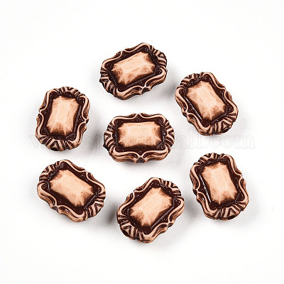 Perles acryliques opaques&nbsp;SACR-T017-26-1