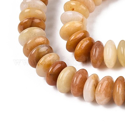 Природный Топаз нефрита бисер нитей&nbsp;G-T144-49A-02-1