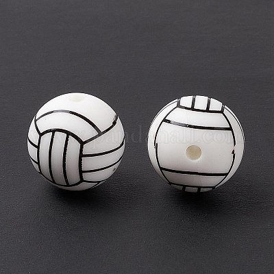 Силиконовые бусины&nbsp;LS-SIL-G004-01H-1