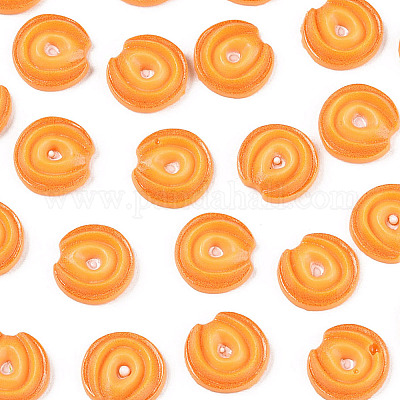 Кабошоны из светящейся смолы печенья CRES-T026-02C-1